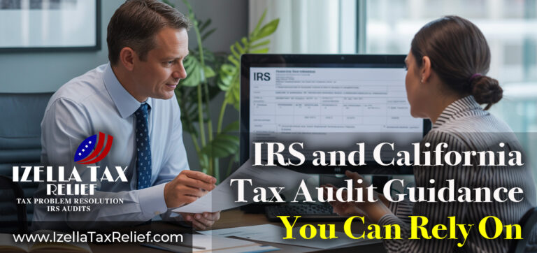 IRS and California Tax Audit Help in Daly City and San Mateo County