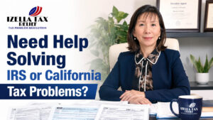 tax problem Izella is ready to help in california