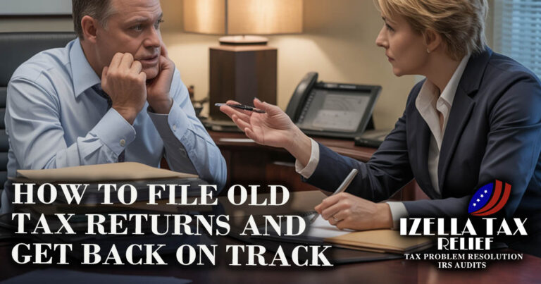 How to File Old Tax Returns & Resolve Tax Issues in CA