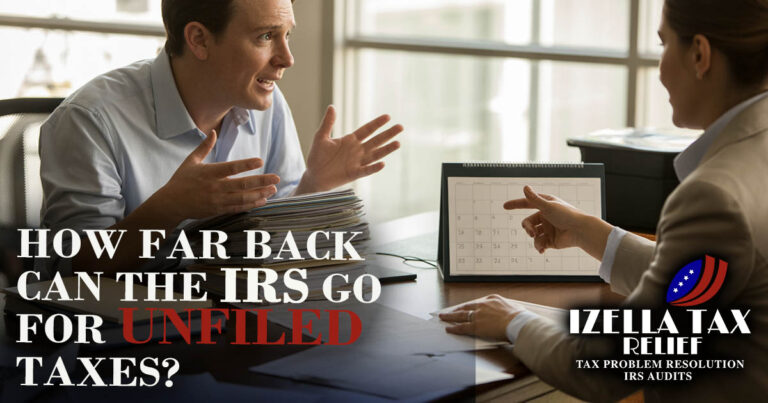 How Far Back Can IRS Go for Unfiled Taxes?