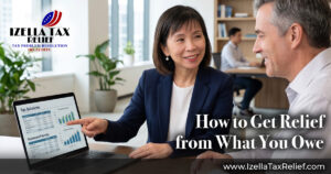 IRS tax debt Izell is willing to help