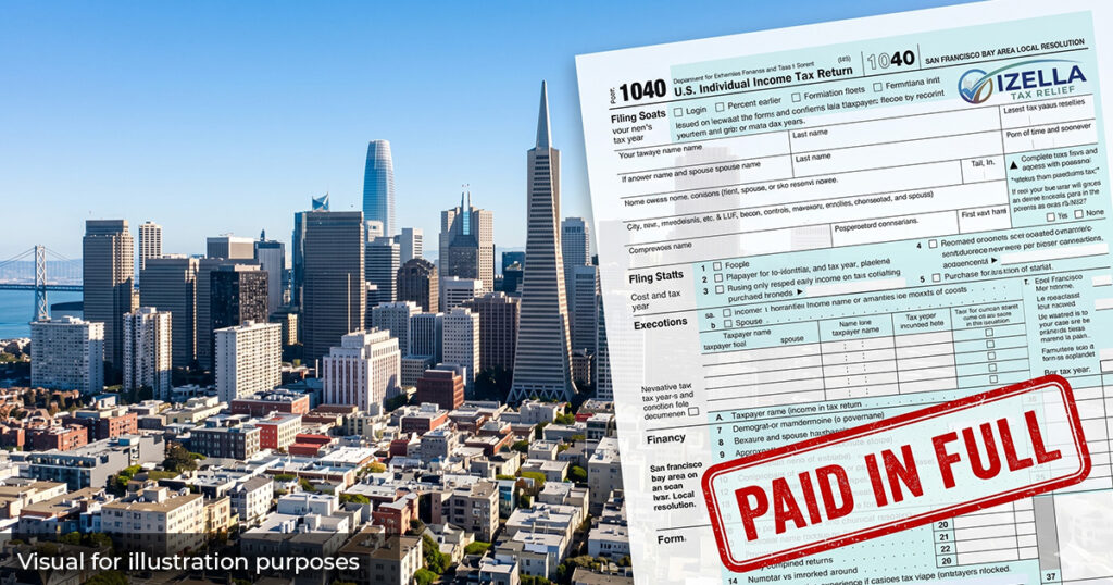 tax relief California Izella can get rid tax debt