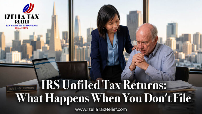 IRS Unfiled Tax Returns: What Happens When You Don’t File (And How Izella Lui Helps Bay Area Folks Fix It)