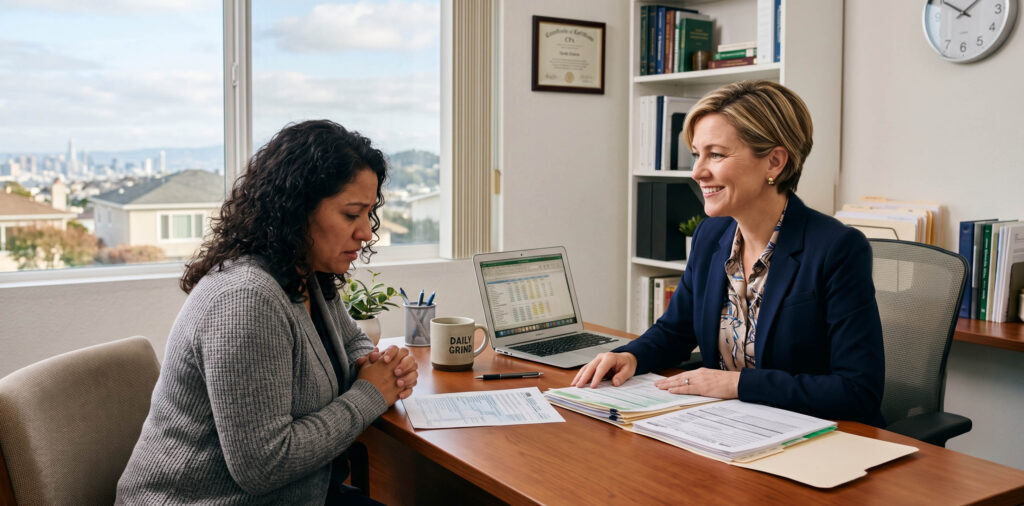 Tax relief consultation in San Francisco showing how to fix unfiled tax returns with expert help