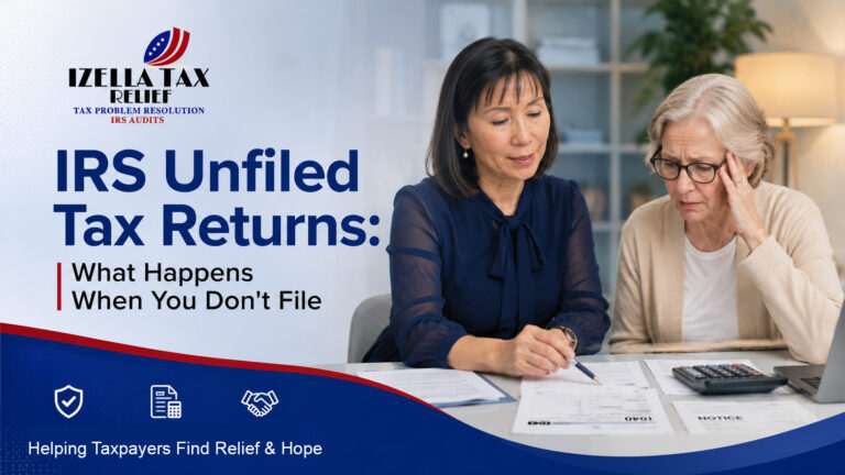 IRS Unfiled Tax Returns: What Happens When You Don’t File (And How Izella Lui Helps Bay Area Folks)