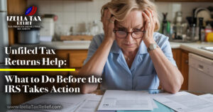 Getting California state tax relief and unfiled tax returns help in Daly City and San Mateo County.