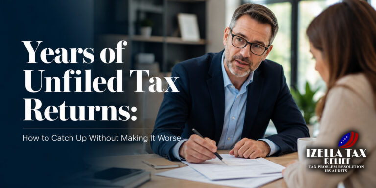 Years of Unfiled Tax Returns: How to Catch Up Safely