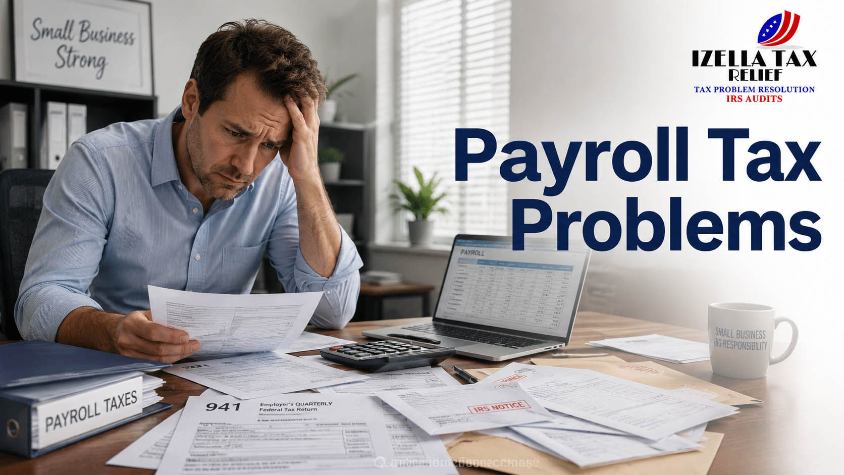 Tax Problem Payroll Tax Problems Help In Bay Area | Izella Tax Relief