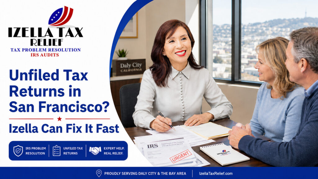 unfiled tax returns San Francisco